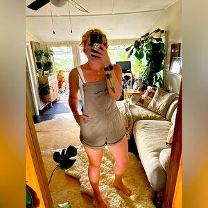 Billabong Olive Overalls